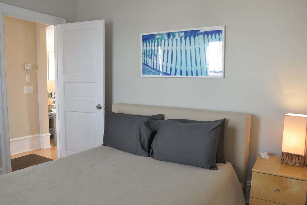 First Bedroom with Queen bed