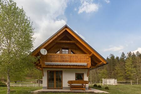 Holiday house in beautiful nature