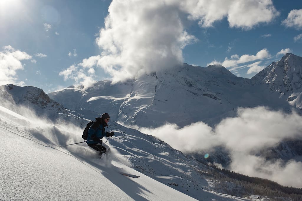 Sainte Foy is renowned for it's off-piste skiing