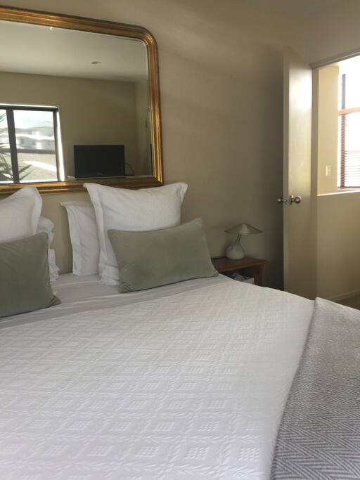 Queen sized bedroom with en suite