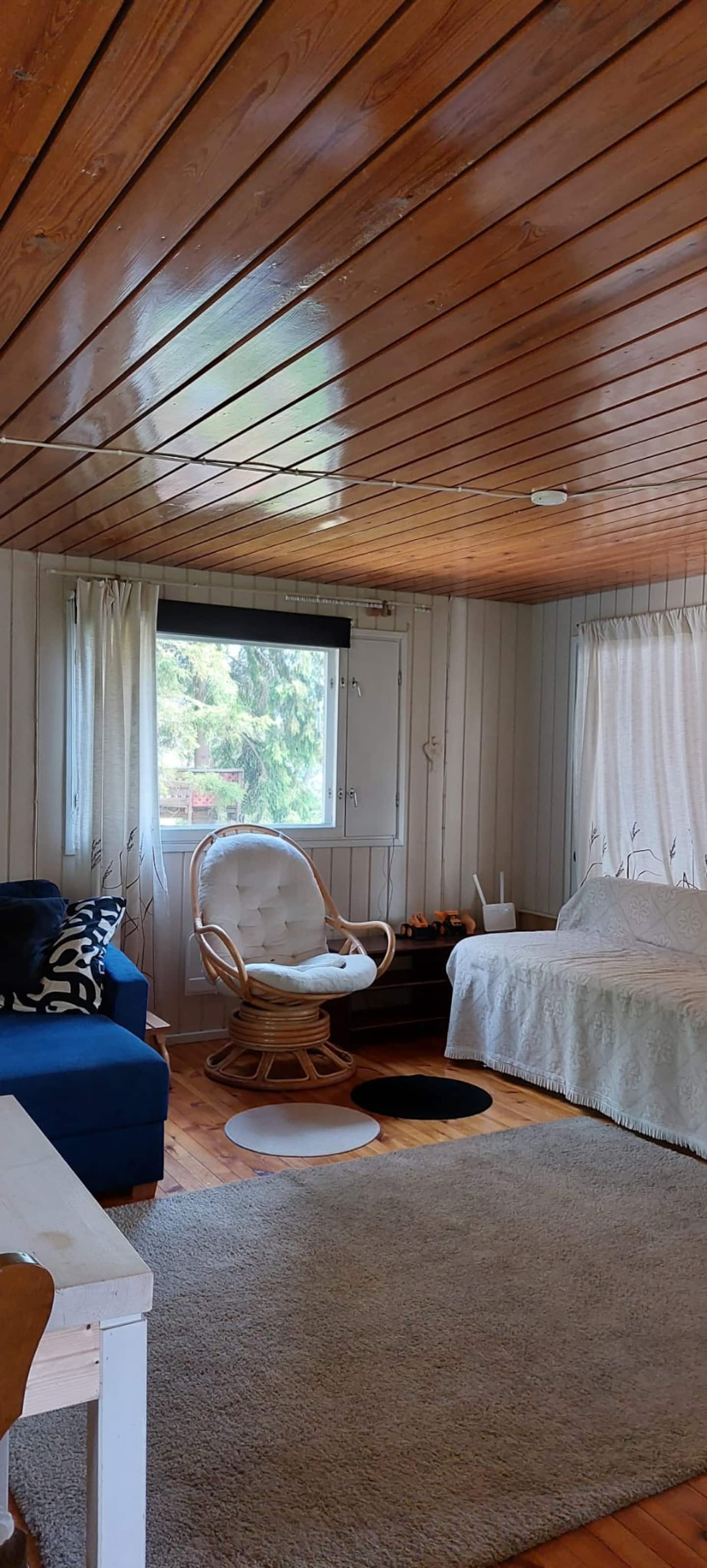 Mummonmökki Meren Rannalla. Cottage By The Sea. 4