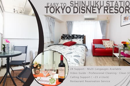 Lovely,cozy/ large space/ manyshops/st. near/ wifi