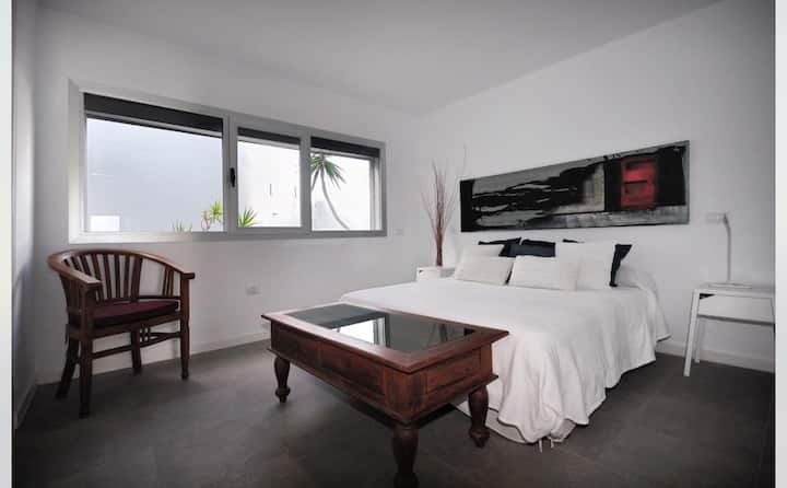 غرفة النوم 2، مع سرير مزدوج.