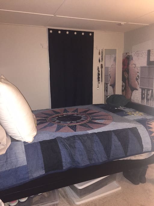 Full bed in Bedroom 1