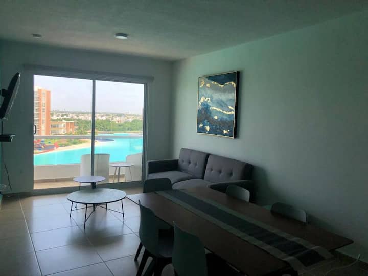 Exclusive Apartment With Lagoon And Pools - Cancún