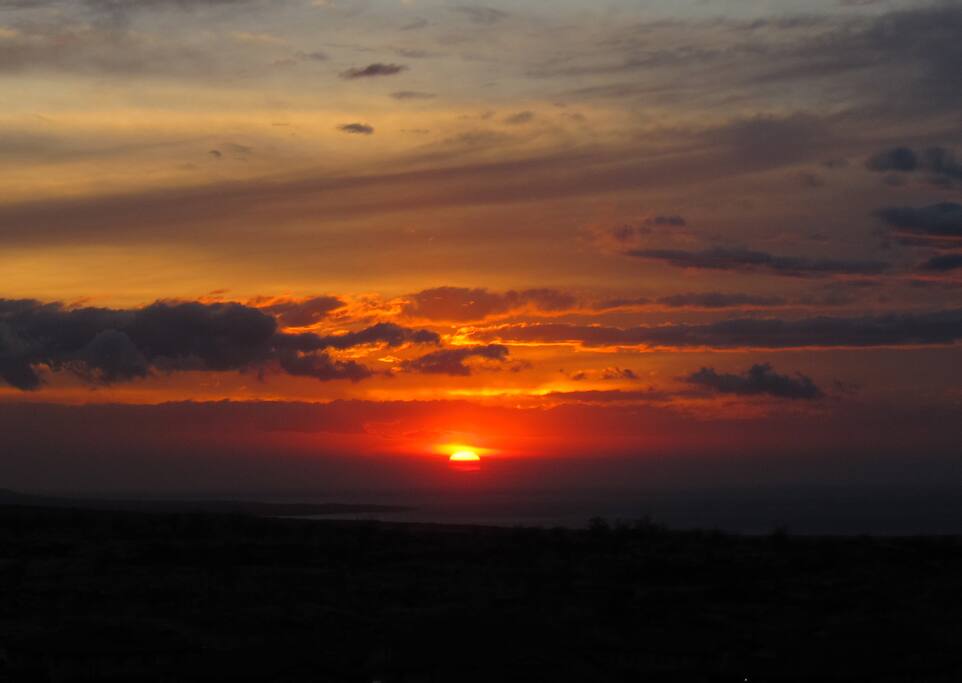 Sunset from Living Room Lanai