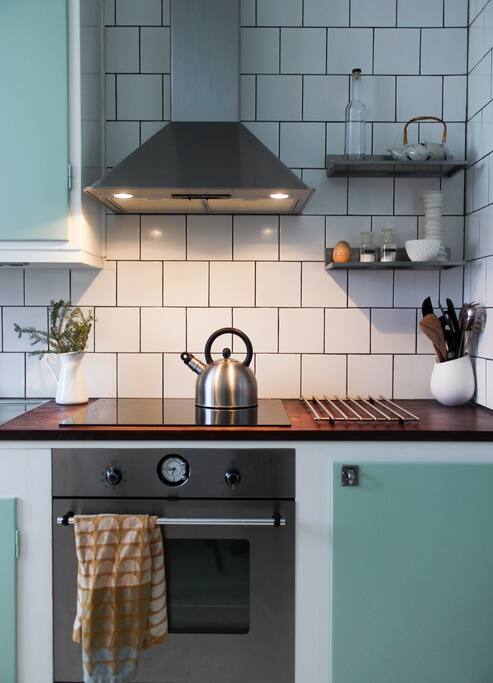 Kitchen, induction stove