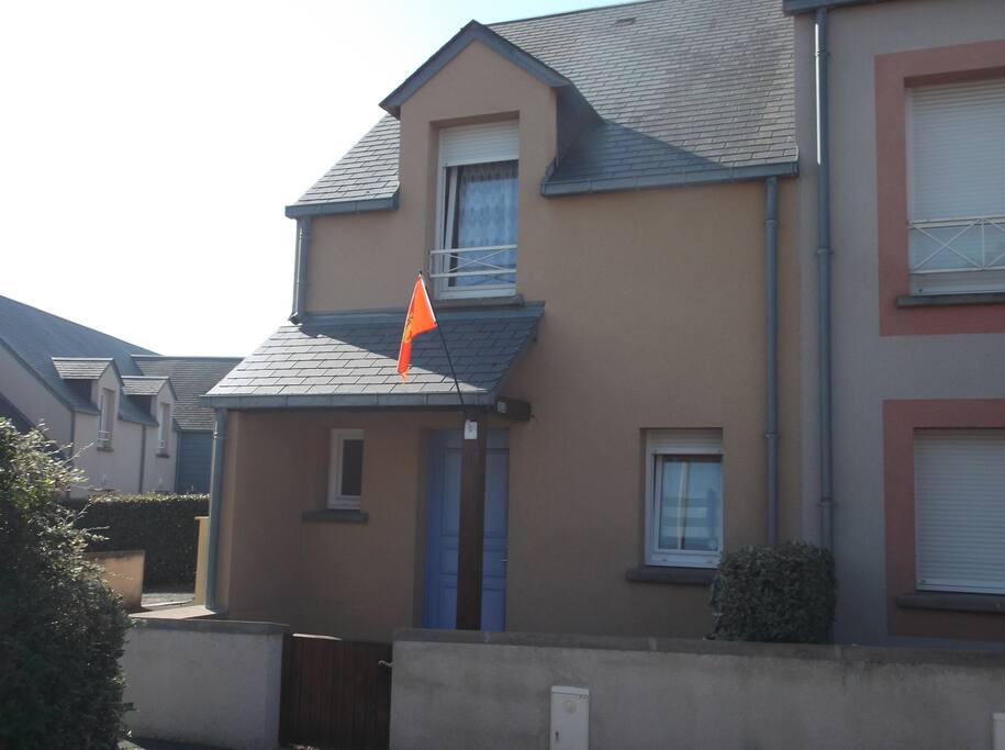 Villa côté entrée