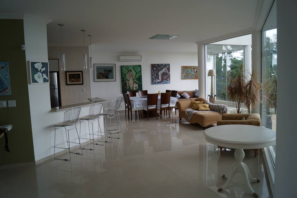 Sala de jantar com Balcão
