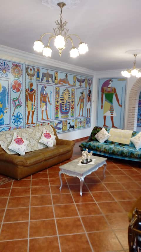 Propiedad de Airbnb exitosa: Country house Egypt in Guadamur, Toledo en Toledo