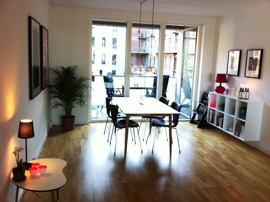 Dinningroom - witch is directly connected with the kitchen and the livingroom
