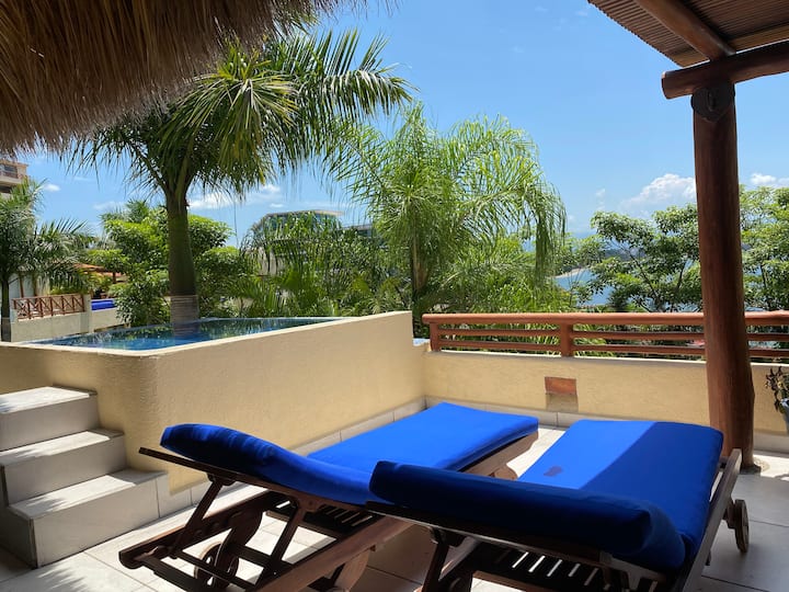Lovely Villa With Private Pool With Ocean View. - Cruz de Huanacaxtle
