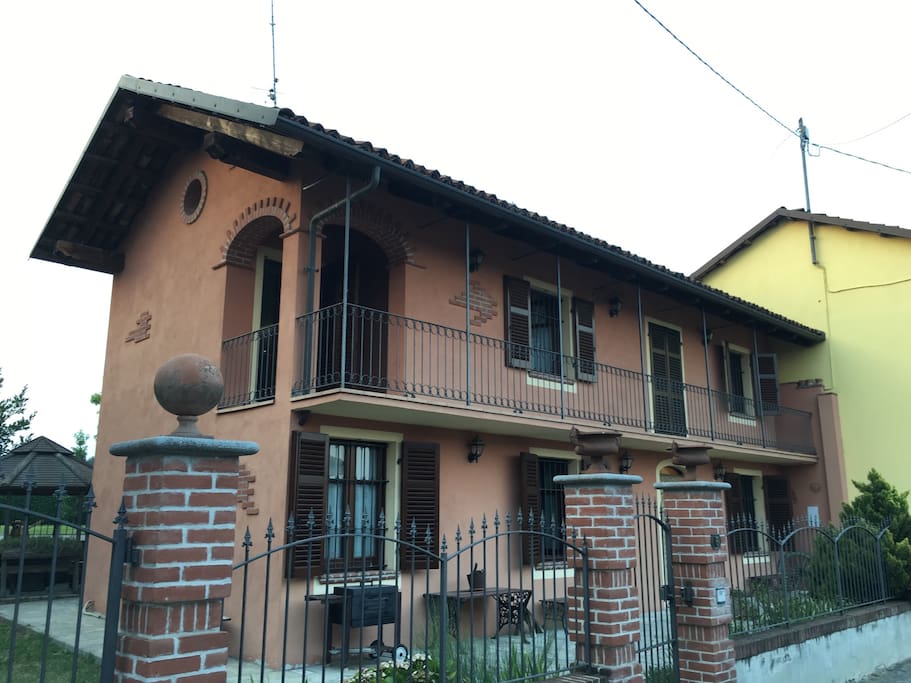 vista esterna della casa