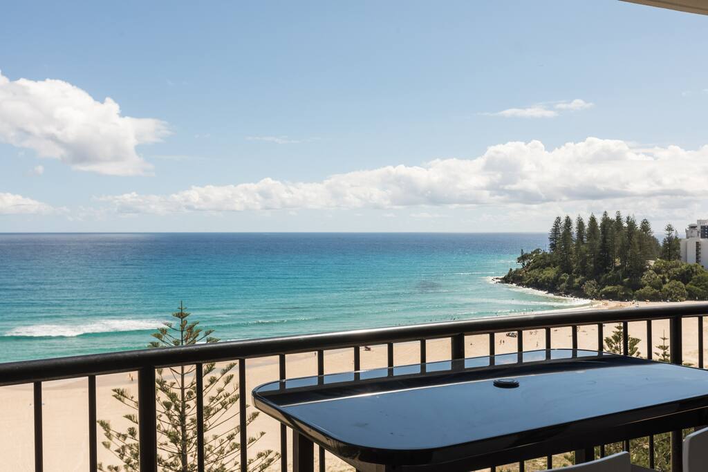 To the Right, is the Beautiful Rainbow Bay!