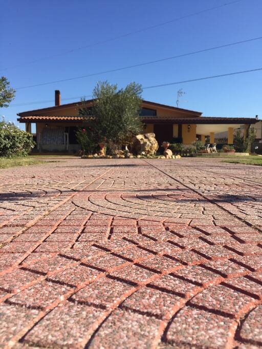 entrance Villa