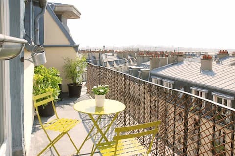 Splendide terrasse vue imprenable