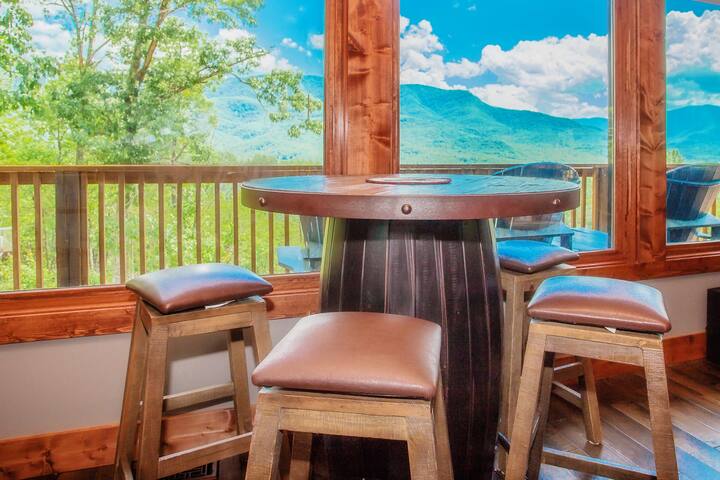 Luxury Cabin Hot Tub Pool Table Bball Amazing View Cabins For
