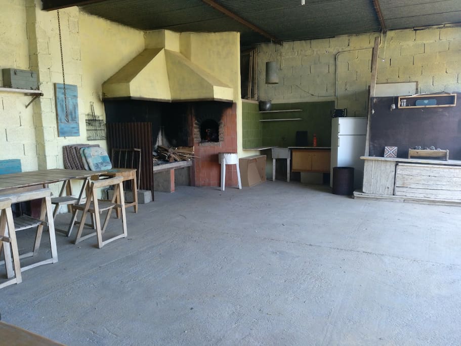 BBQ area