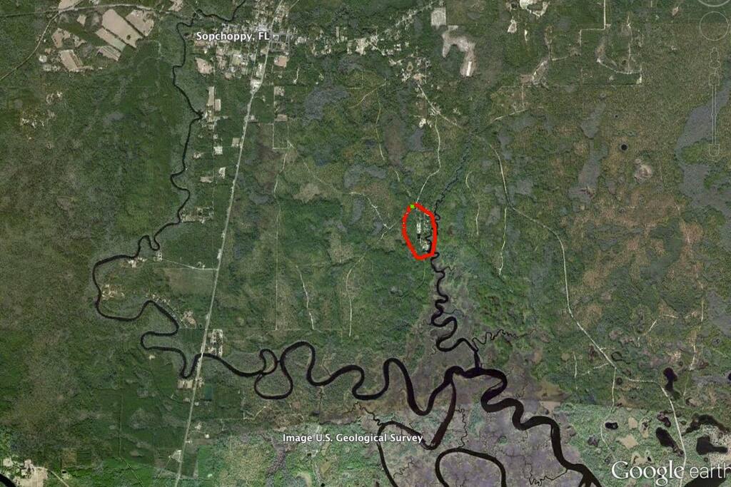 Private rooms, full bath on river Houses for Rent in Sopchoppy