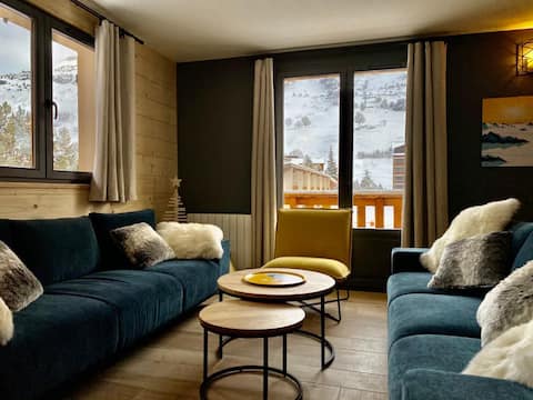 Top performing Airbnb: DUPLEX CHALET 10 Pers, HEART OF THE RESORT, NEAR THE SLOPES in Les Deux Alpes