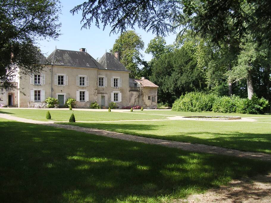 Vue de la façade arrière