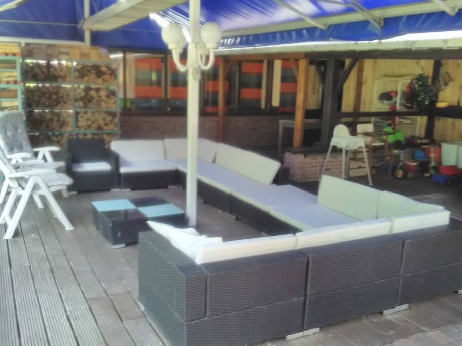 overdekt terras