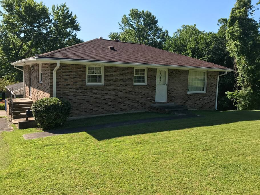 Rooms are downstairs with separate entrance.