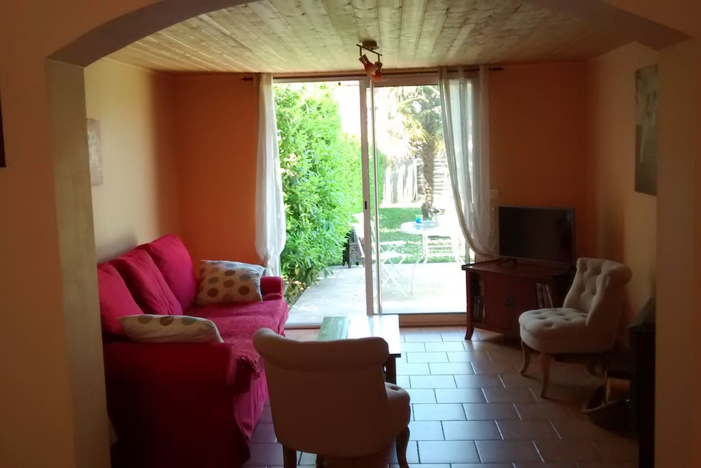 salon en rez de chaussée