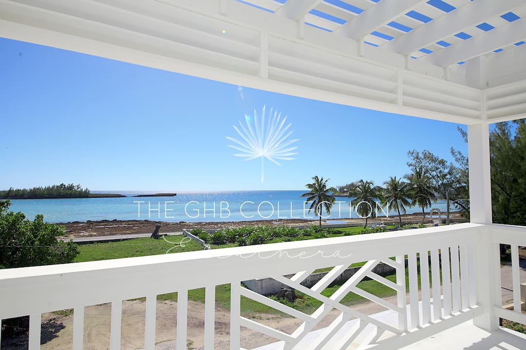 Beautiful views of Anchor Bay, Governor's Harbour, directly from your balcony!