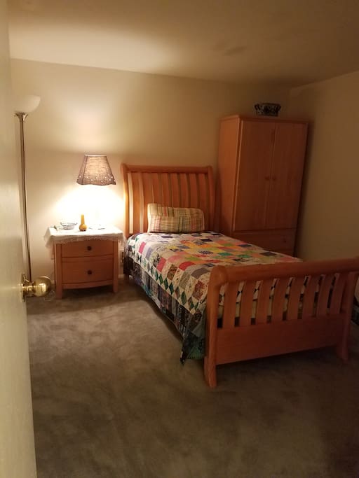 Comfortable and private room