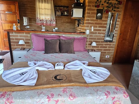 Chalet with hydromassage corner of the moon 2