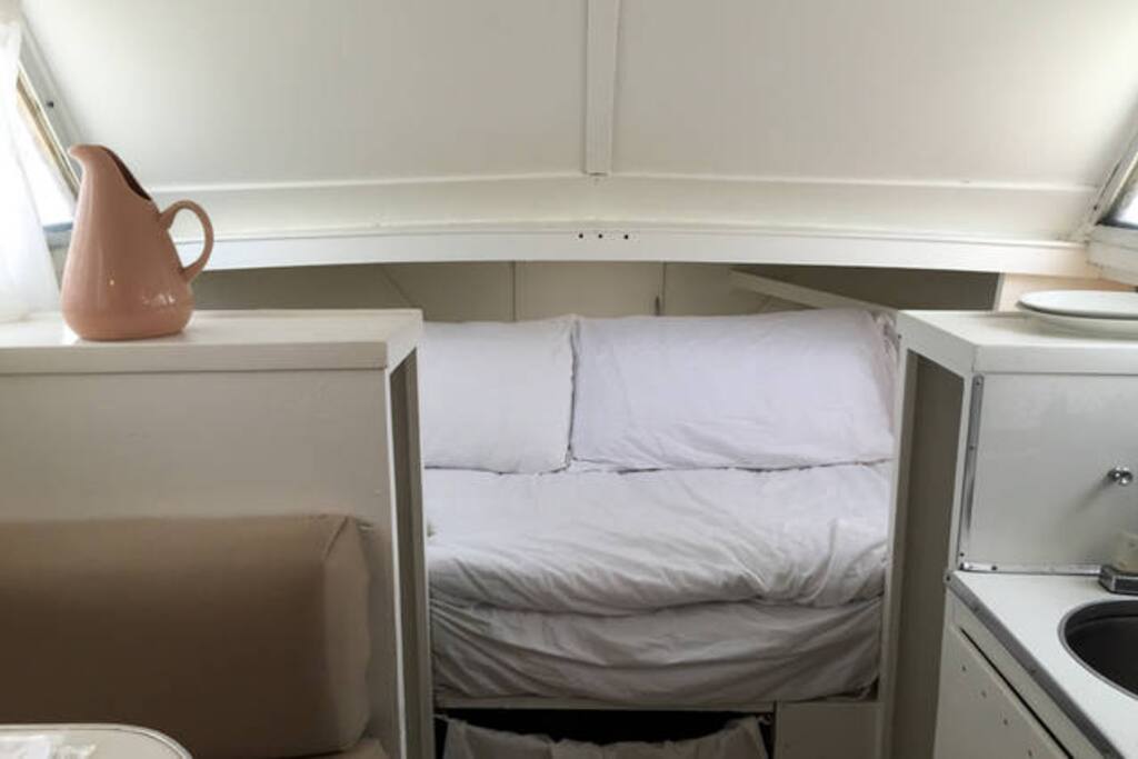 View of bed.