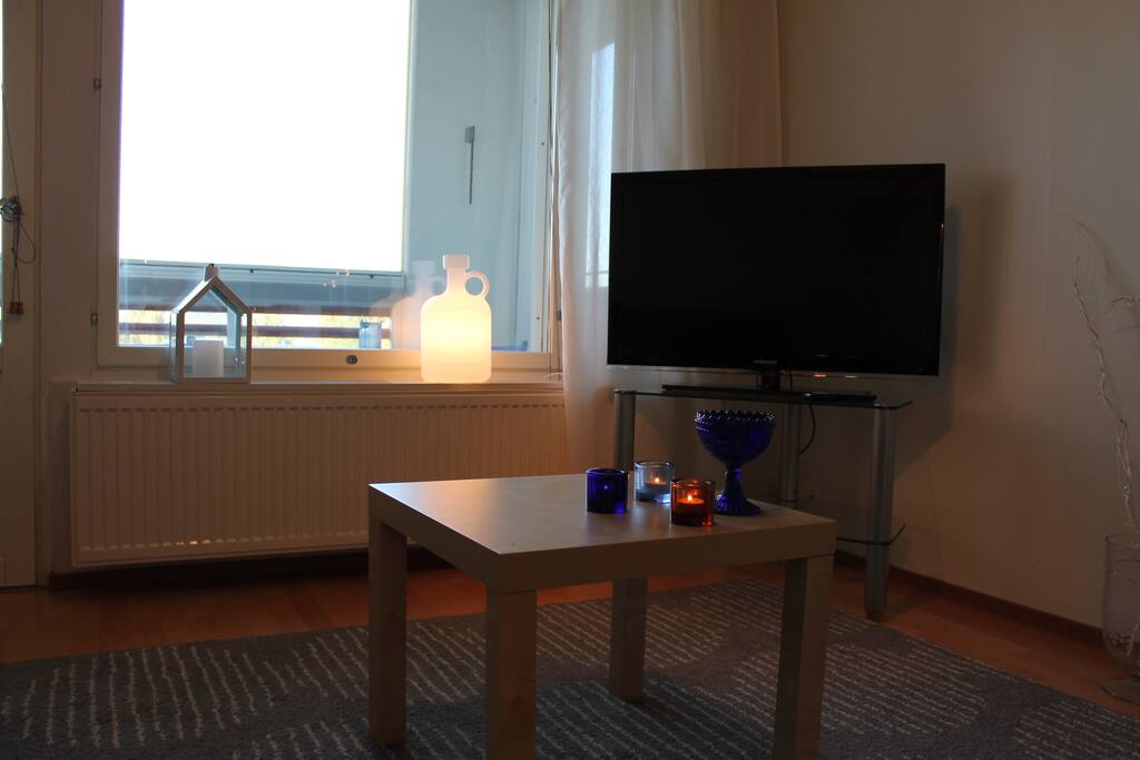 The living room