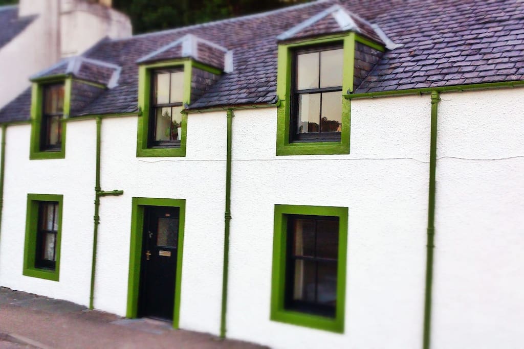 located on harbour street, over looking the bay.