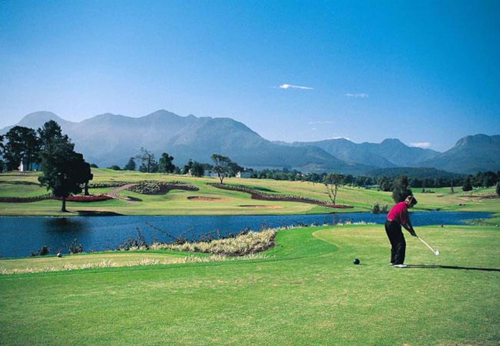 Golf course at Somerset West