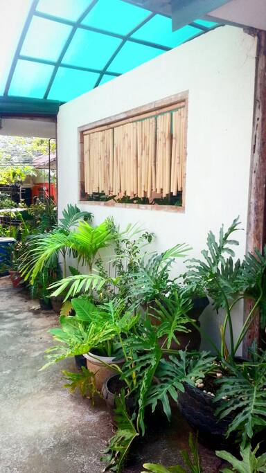 An entrance going to my space.