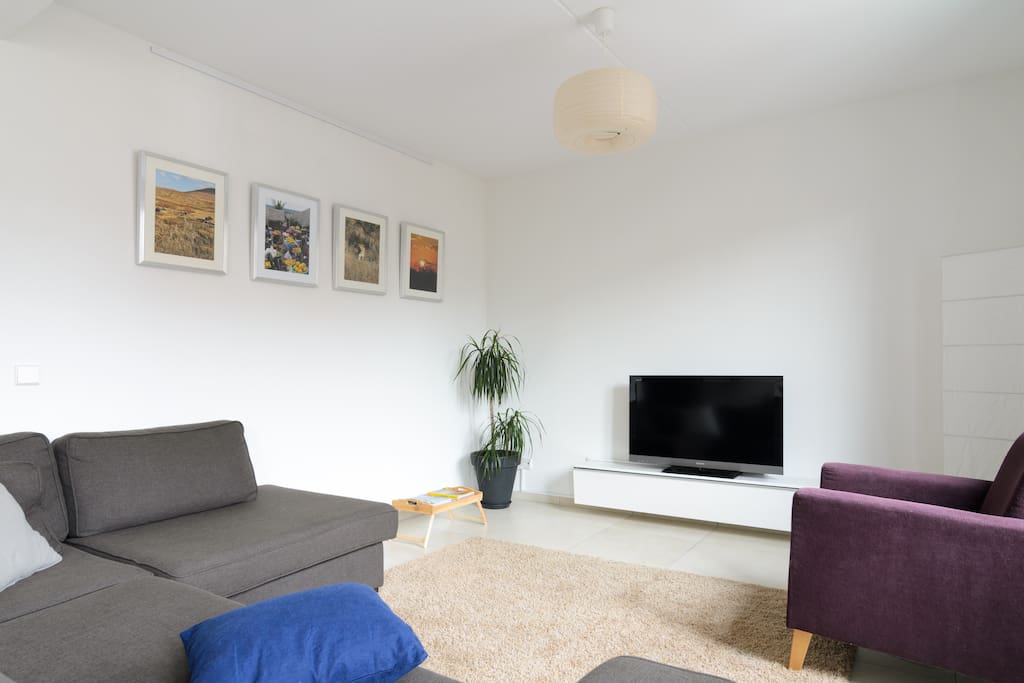 The living room