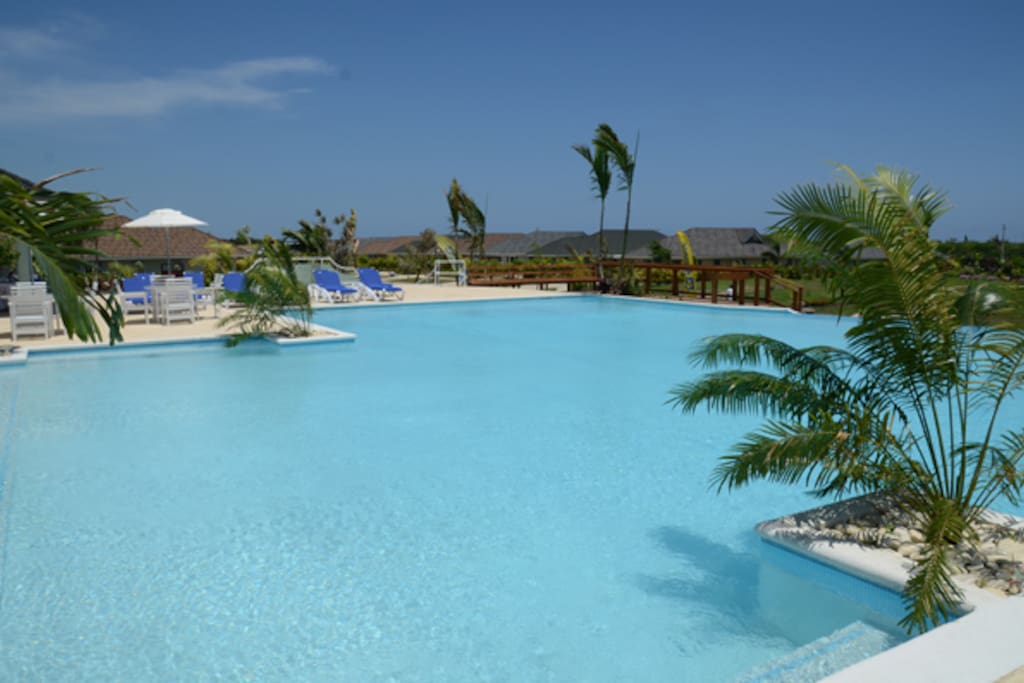 Nestled among the garden paradise is our vacation home