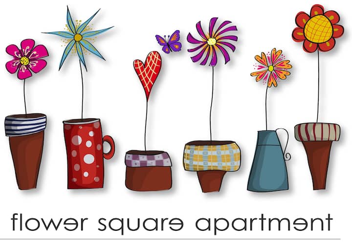 Flower Square Central Apartment