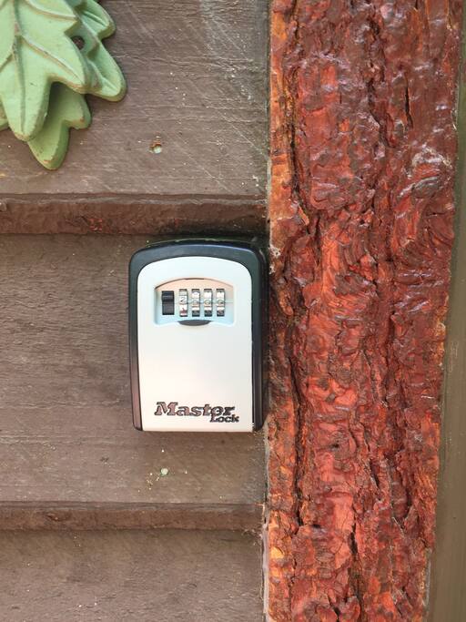 Key lock box to left of front door. Walk in and make yourself at home.