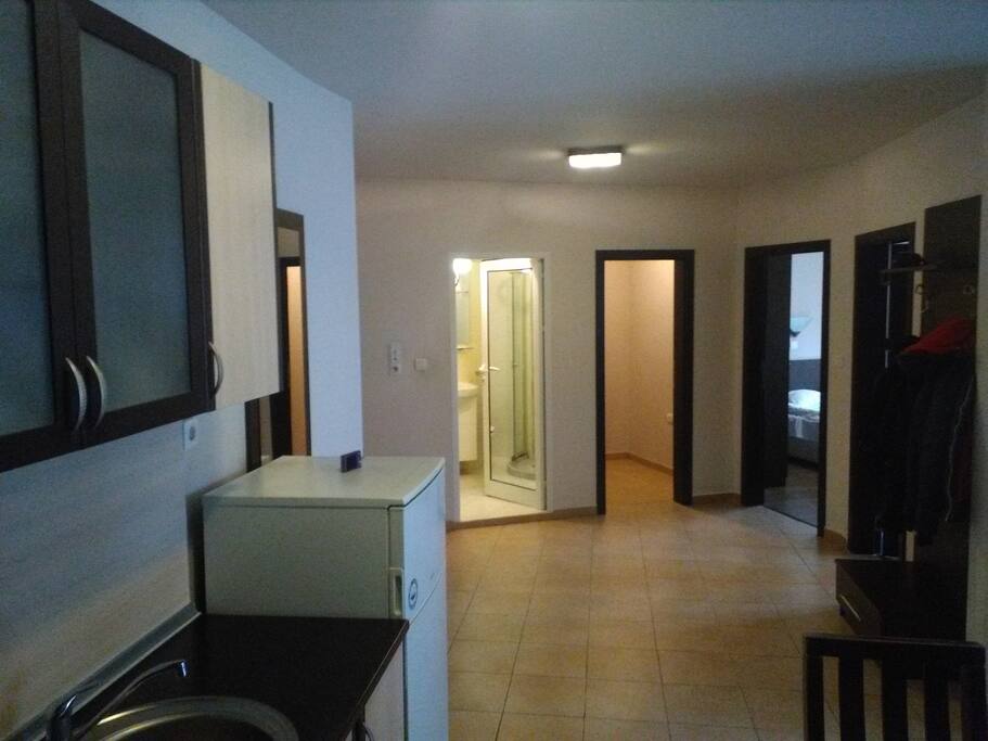 View of bathroom and bedroom's