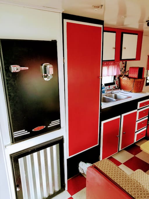 Refrigerator and microwave