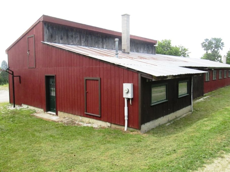 The main barn includes The Stable guest suite: newly renovated with plenty of space and light.