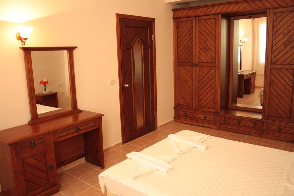 Apartment's bedroom area