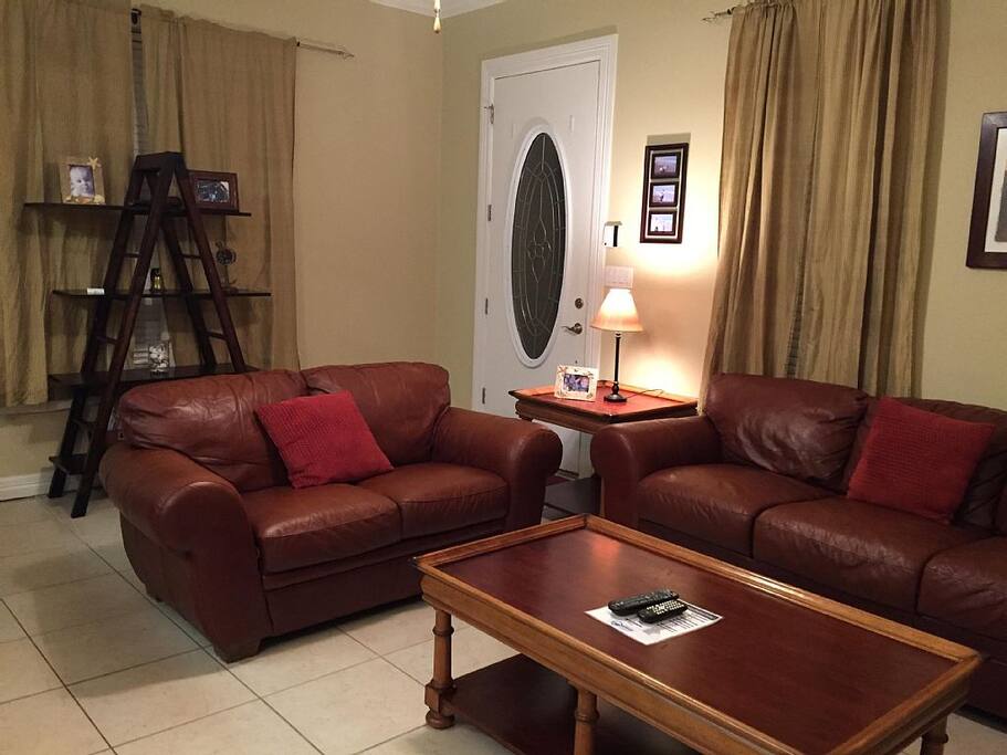 Plenty of seating to relax and enjoy friends and family.