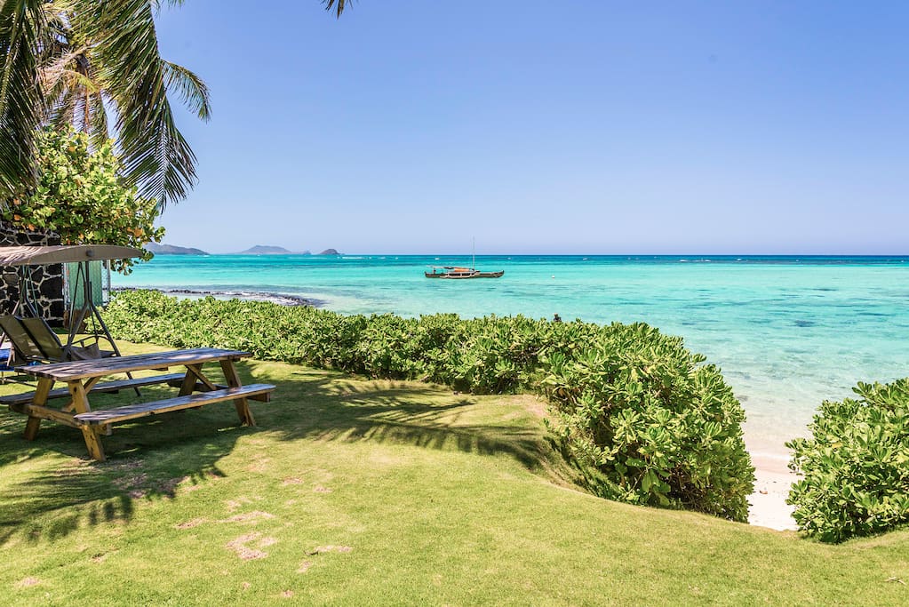 Beach Access from the front lawn