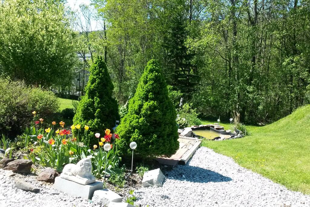 Relax in a tranquil setting