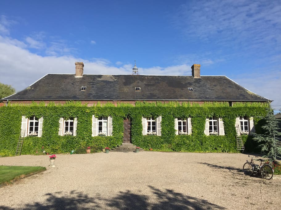 Maison de maître en Baie de Somme Farm stays for Rent in Favières