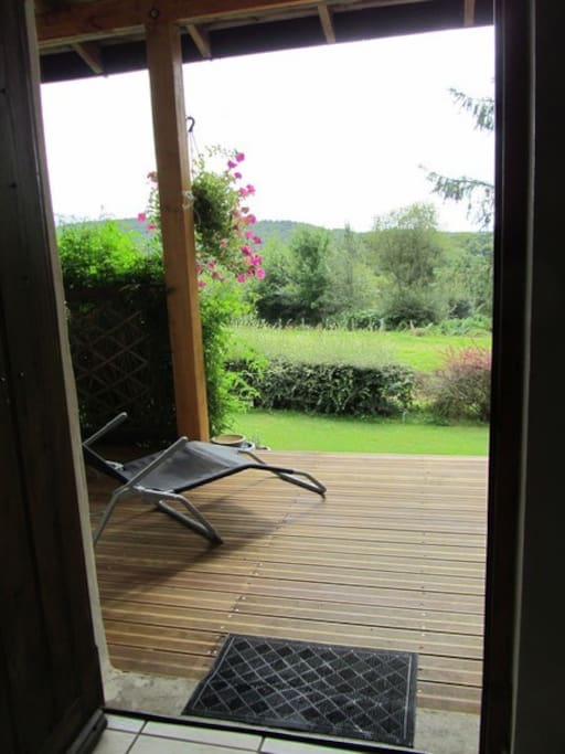 View of beautiful private property
