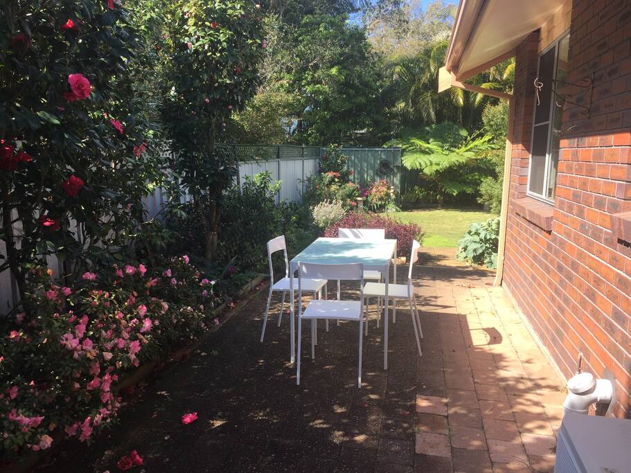 Outdoor entertaining areas